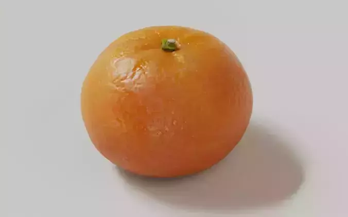Tangerine 3D Model