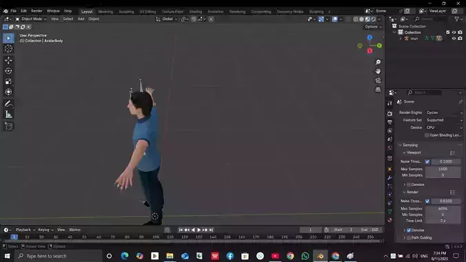 man model 3D model