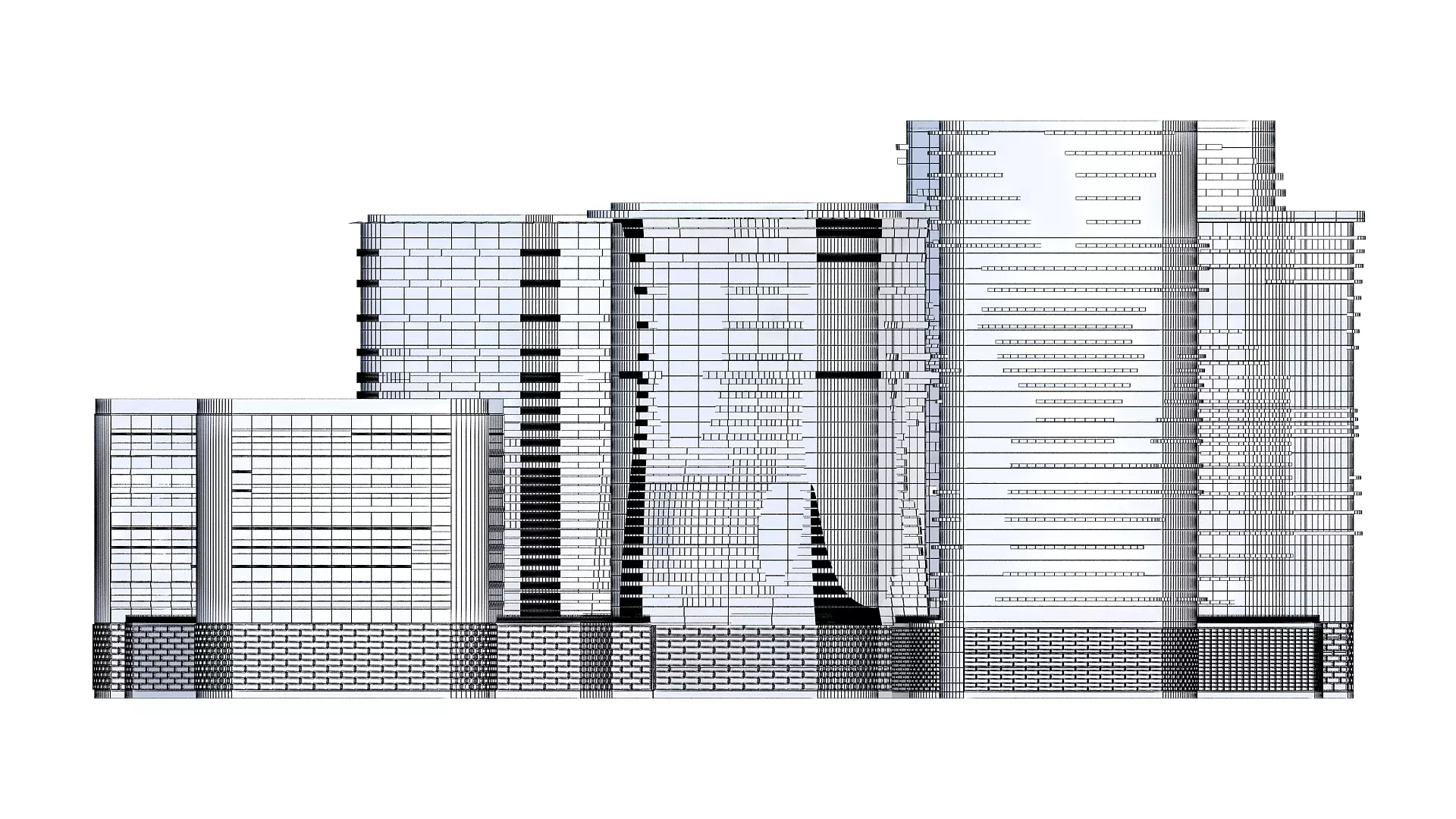 Entertainment complex 3D model_6