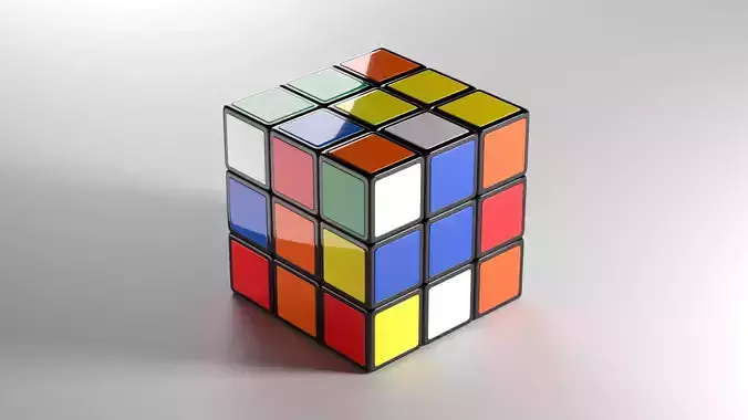 Rubiks Cube 3D model