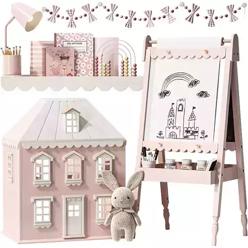 Pottery Barn Kids Penny Art Easel  Dollhouse and Decor