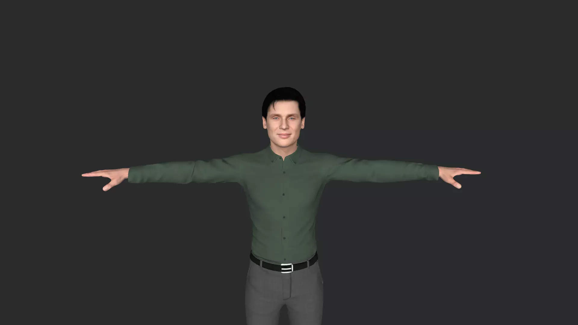 Tommy Shelby Cillian Murphy  Full Body  Rigged  3D model_11