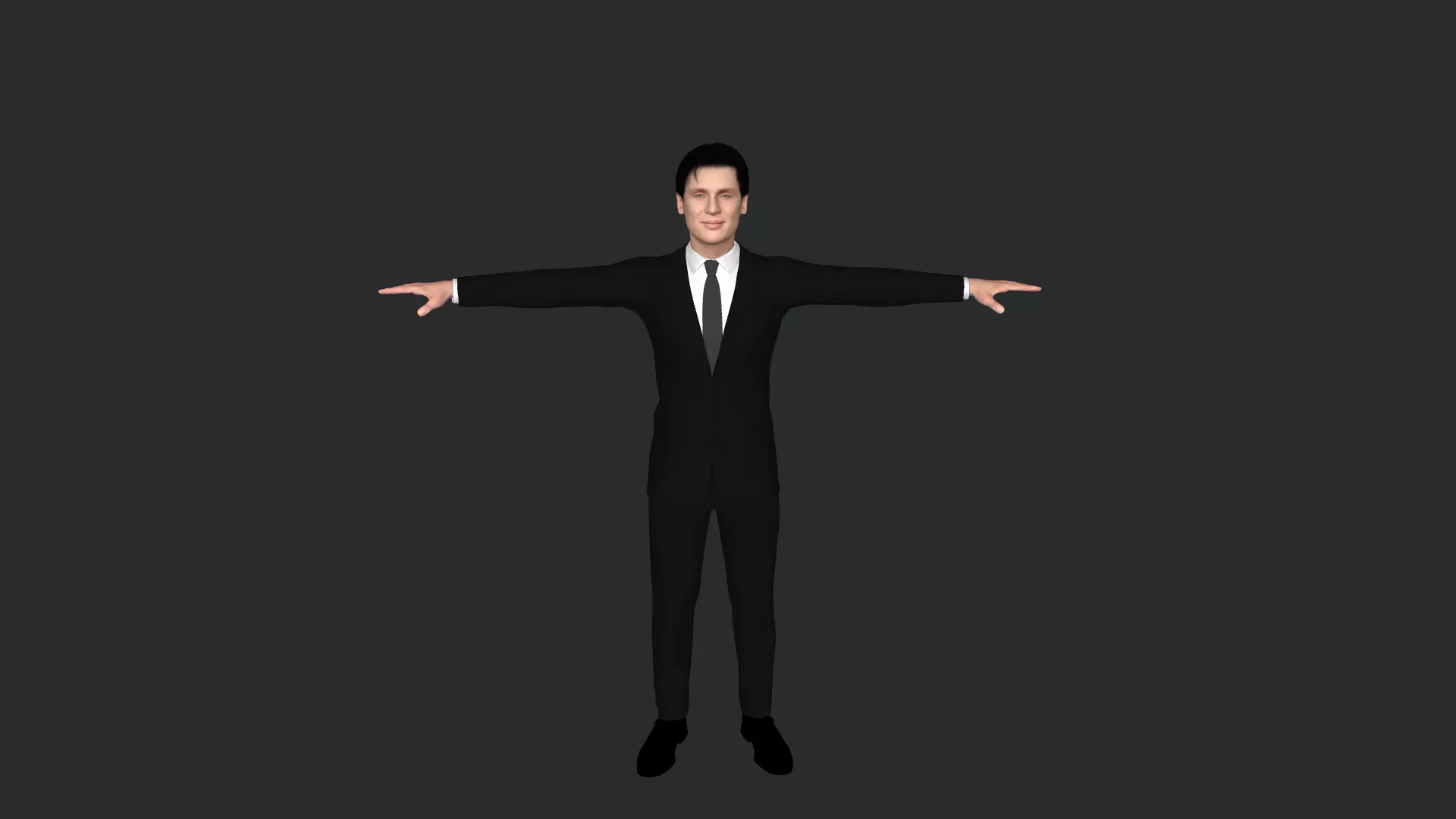Tommy Shelby Cillian Murphy  Full Body  Rigged  3D model_1