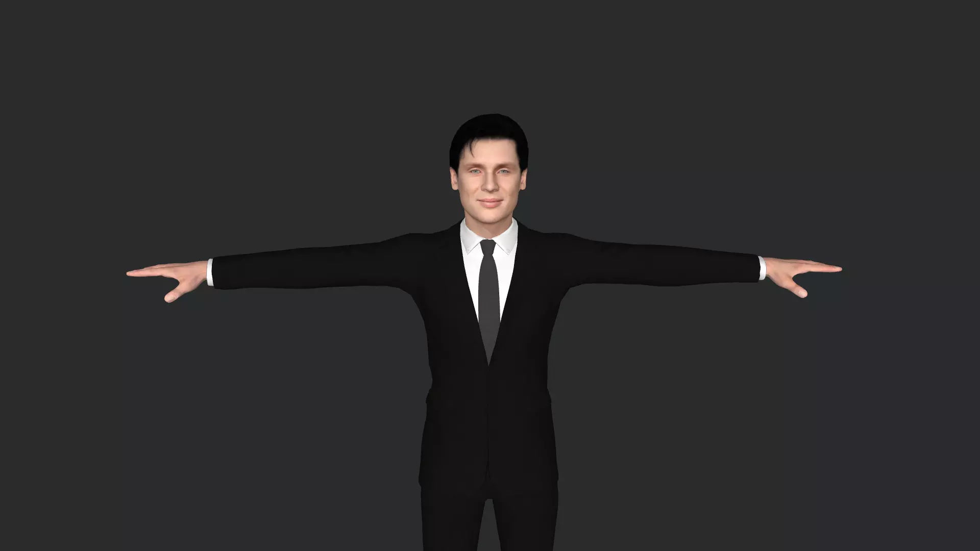 Tommy Shelby Cillian Murphy  Full Body  Rigged  3D model_2