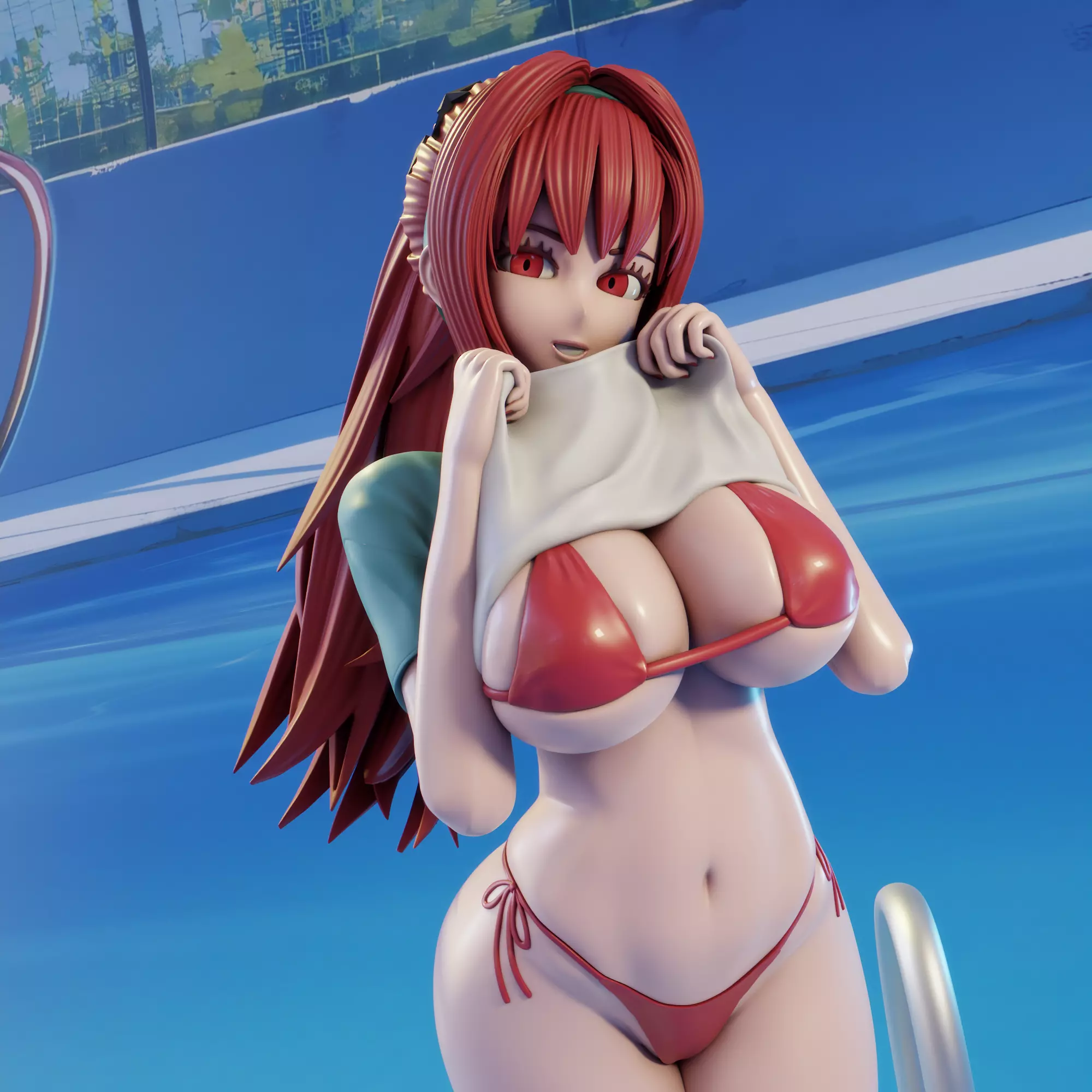 Rapi Red Flavor Nikke Goddess of Victory 3D print model_1