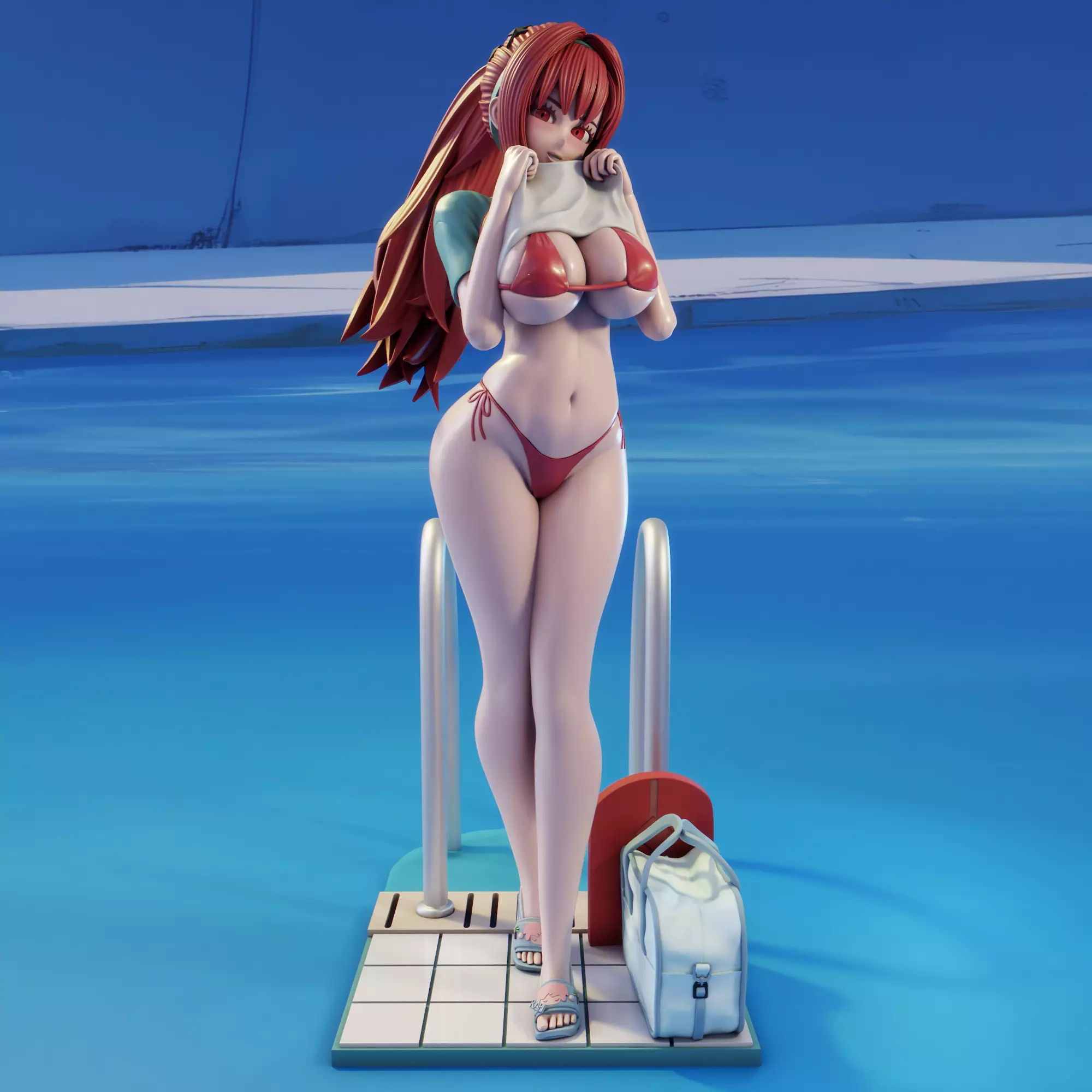 Rapi Red Flavor Nikke Goddess of Victory 3D print model_0