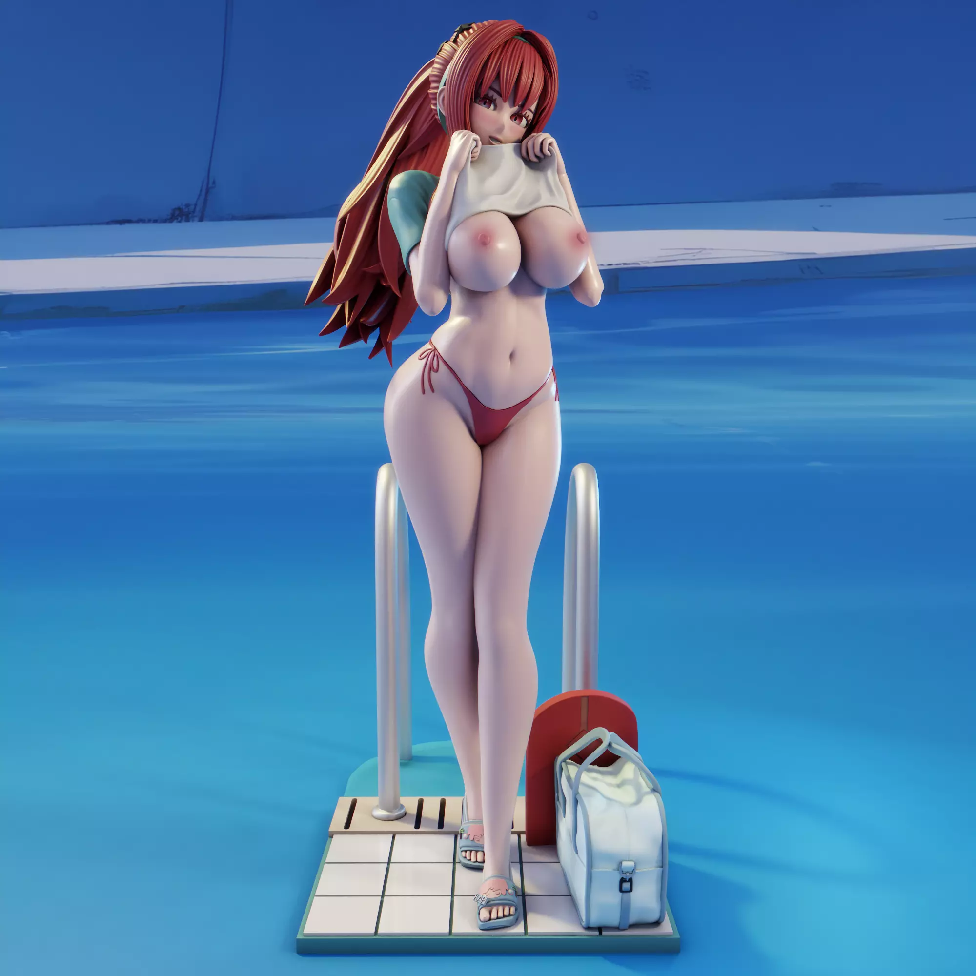 Rapi Red Flavor Nikke Goddess of Victory 3D print model_3