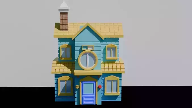 A Cartoon House