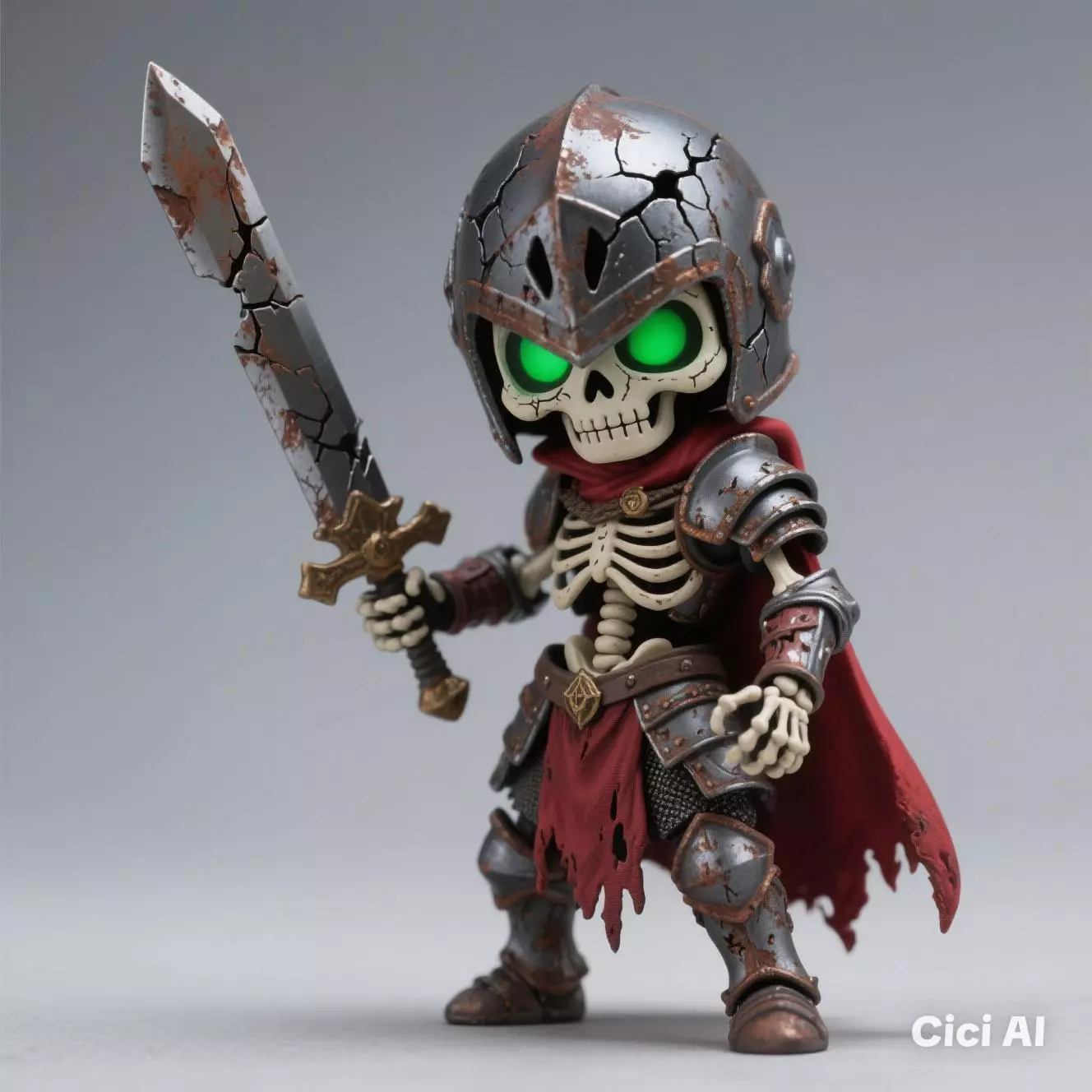 Undead Warrior 3D print model