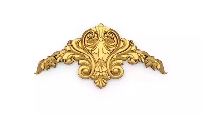 carved classic decorative ornament cnc 3d printing stl 36 3D print model