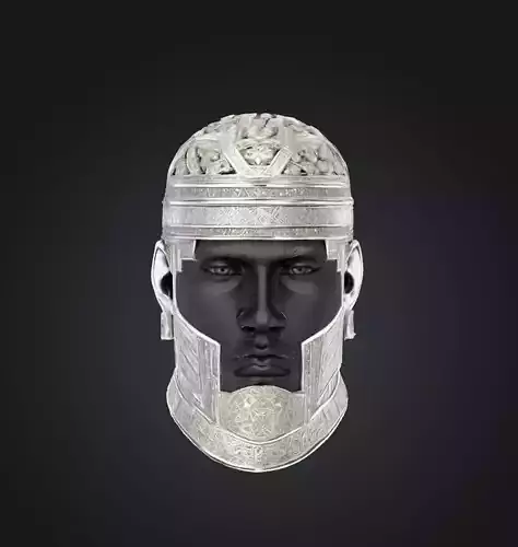 King of Babylon Costume Full Face Mask - Babylon Full Face Mask
