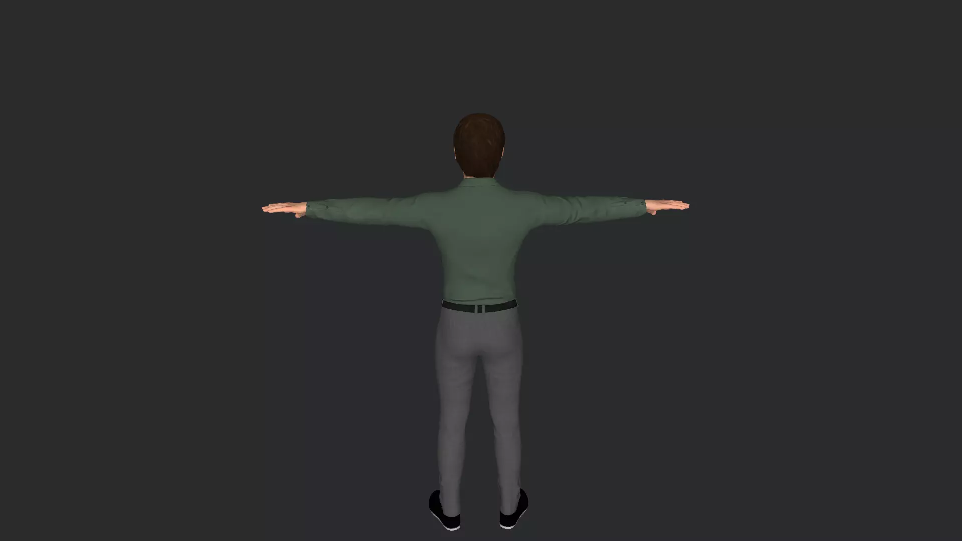 Thor Chris Hemsworth Avengers Full Body Rigged 3D Character 3D model_7