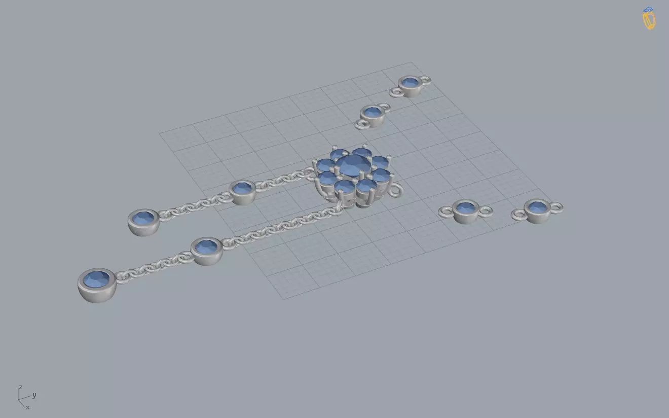 Pendant 31  3D print model_11