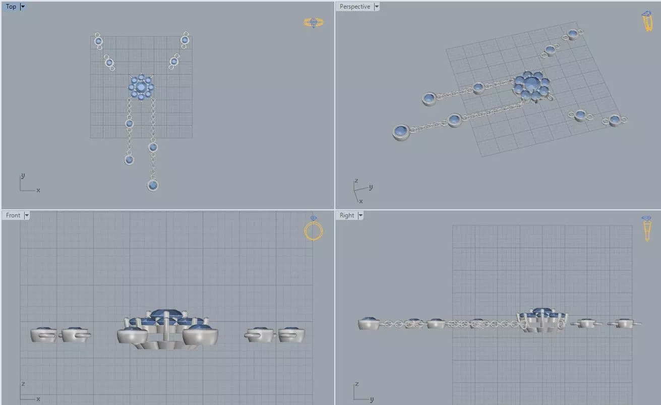 Pendant 31  3D print model_5