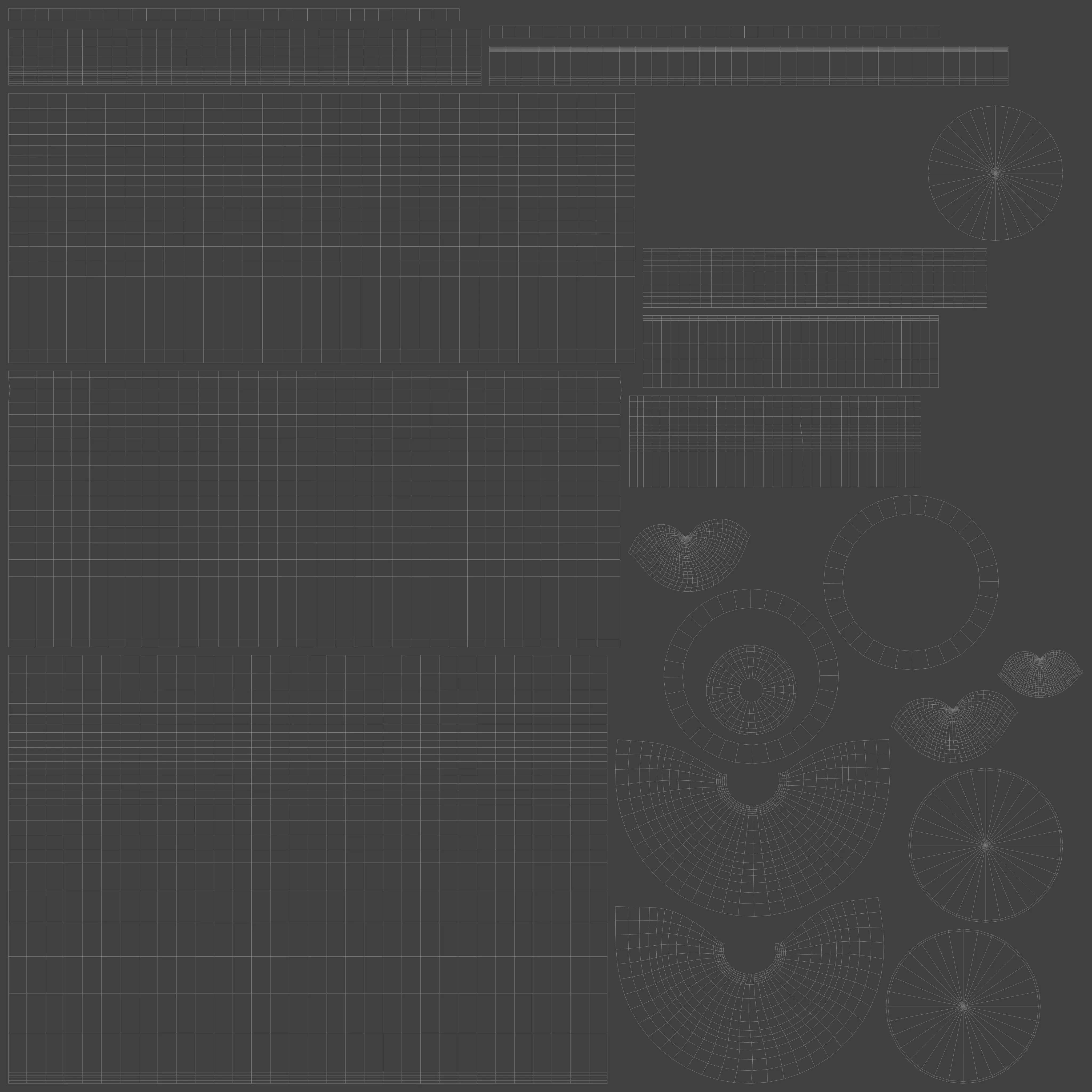 Vintage Bookcase 3D model_12