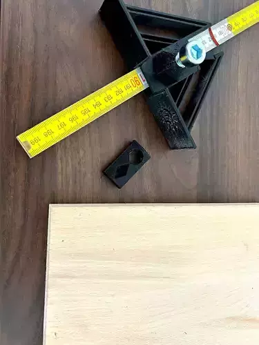 Folding Ruler Depth Gauge 3D Print Tool Measuring Accessory