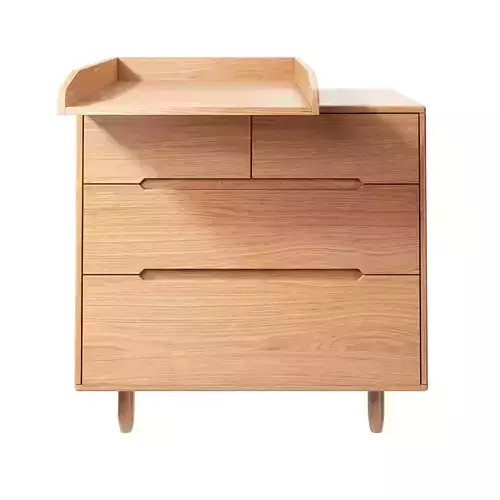 Pure Oak Wood Changing Table by Nobodinoz