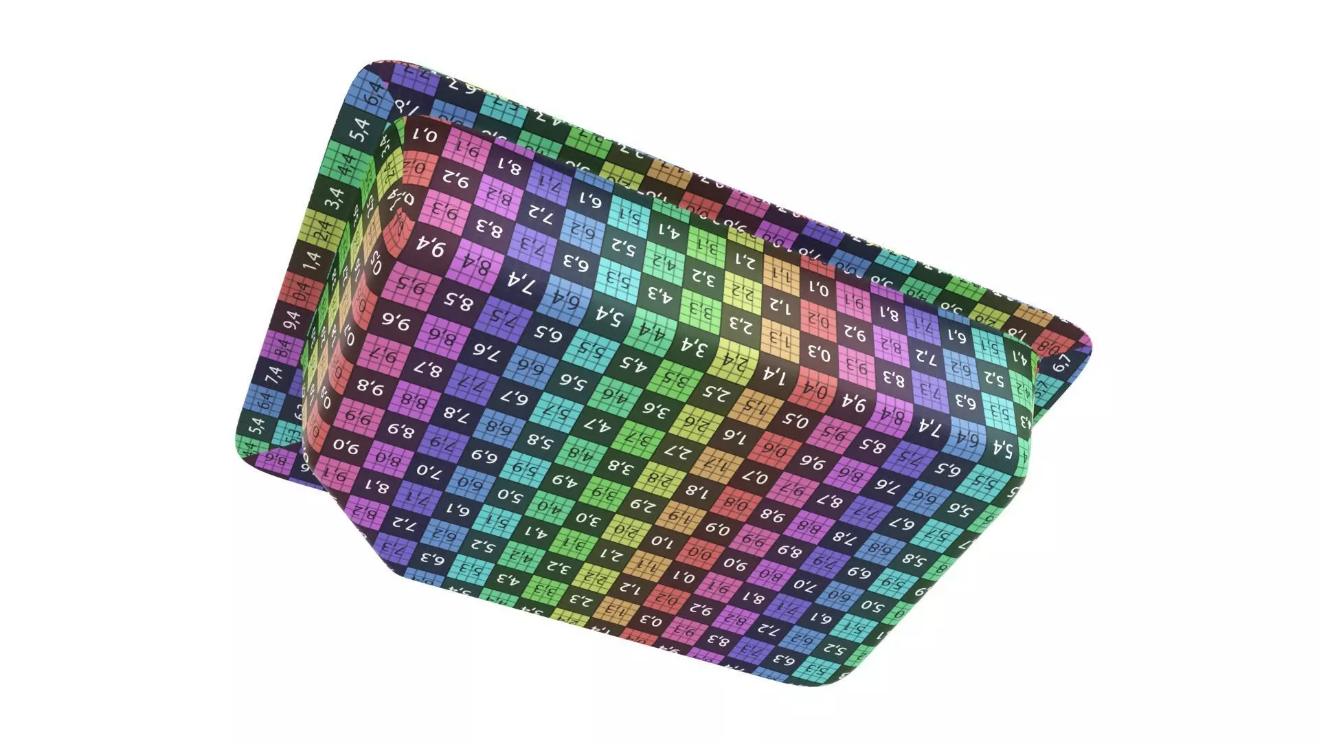 Chicken fillet raw in packaging Low-poly 3D model_10