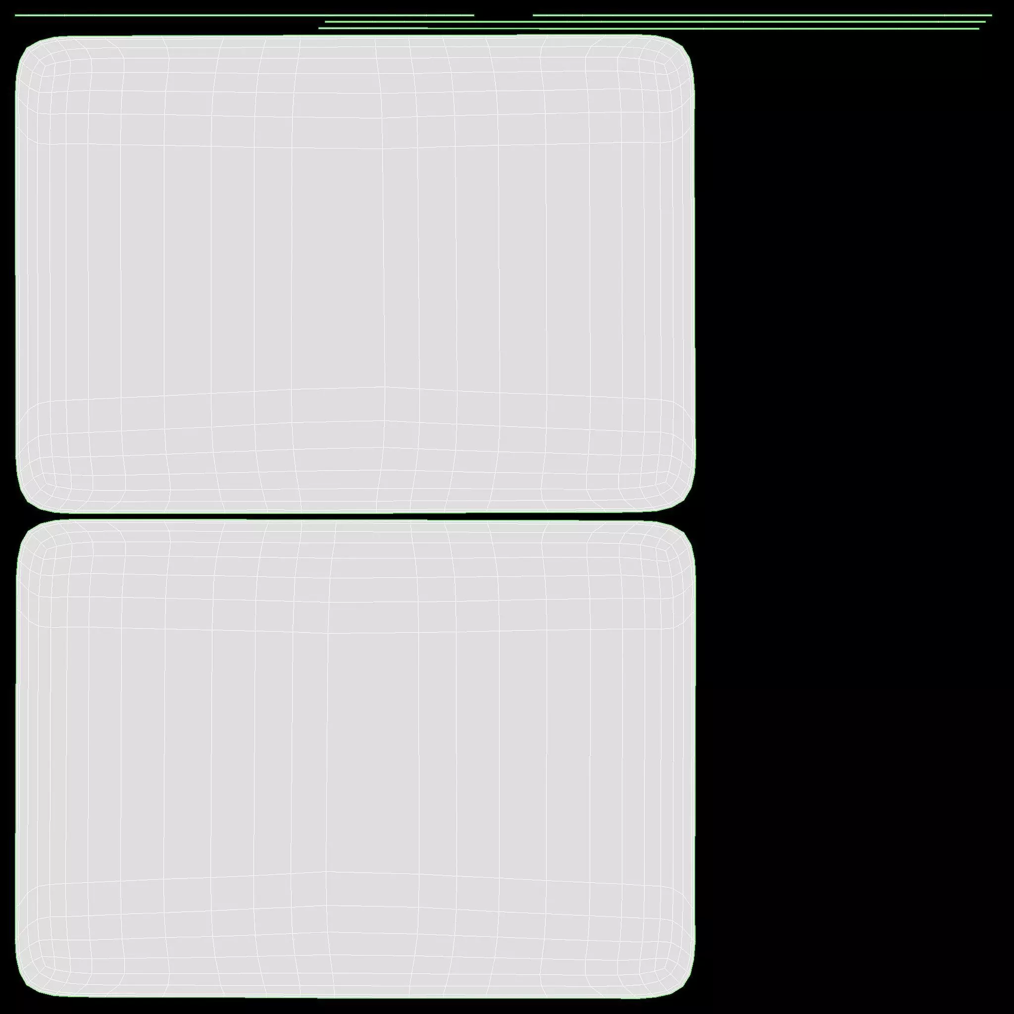 Chicken fillet raw in packaging Low-poly 3D model_12