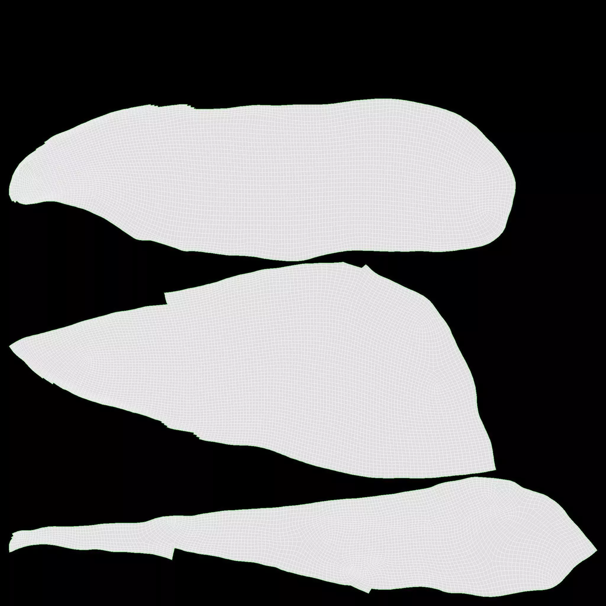 Chicken fillet raw in packaging Low-poly 3D model_11