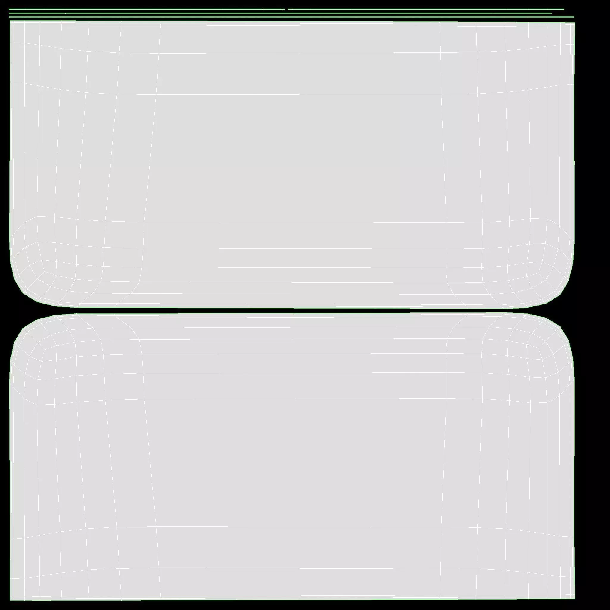 Chicken fillet raw in packaging Low-poly 3D model_13