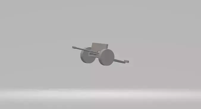 Artilery 3D model