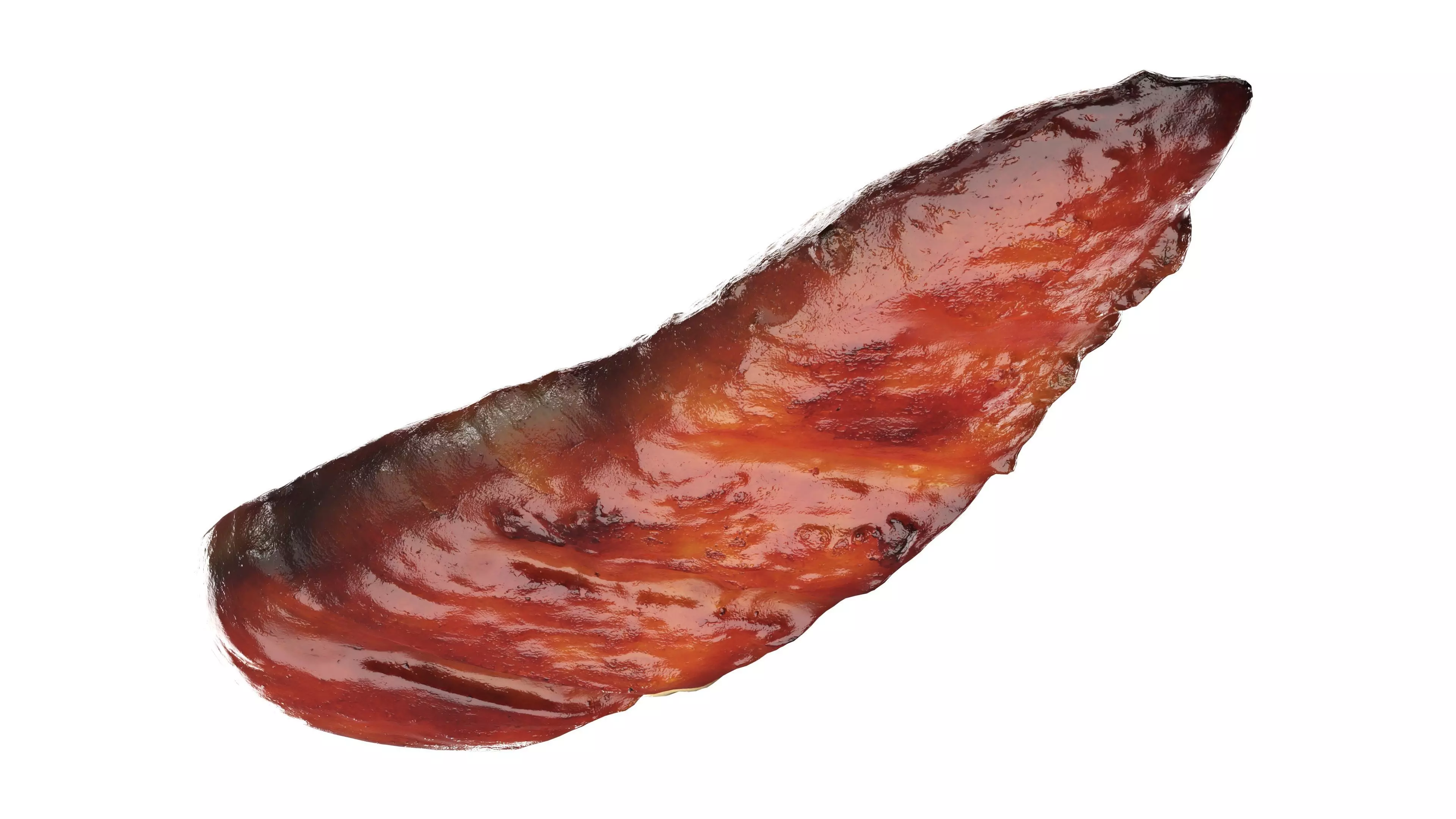 Chicken fillet roasted Low-poly 3D model_3