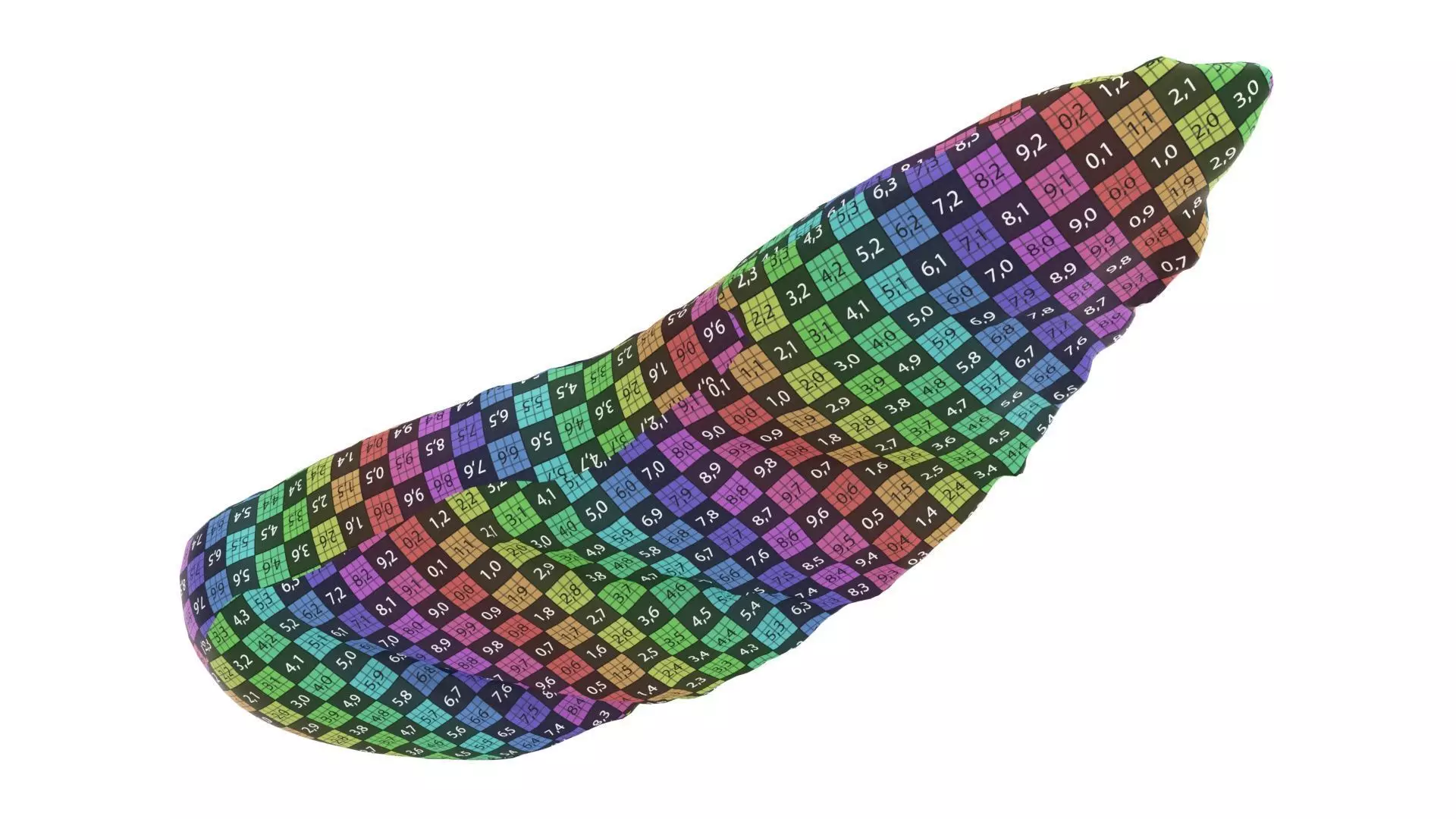 Chicken fillet roasted Low-poly 3D model_9