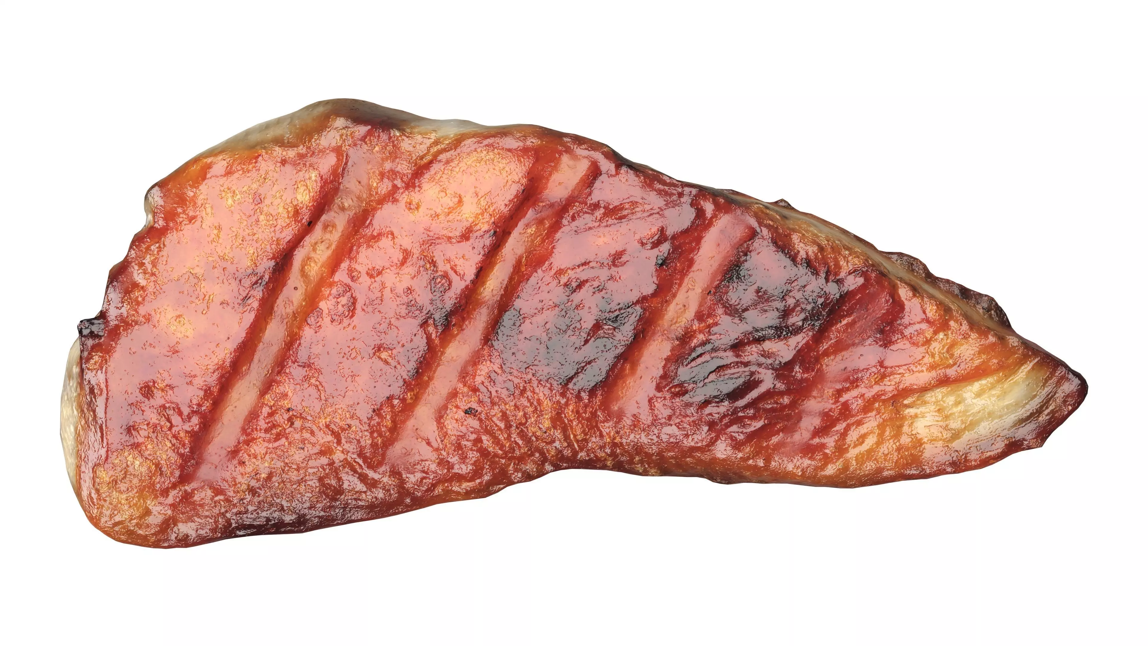 Chicken fillet roasted Low-poly 3D model_5