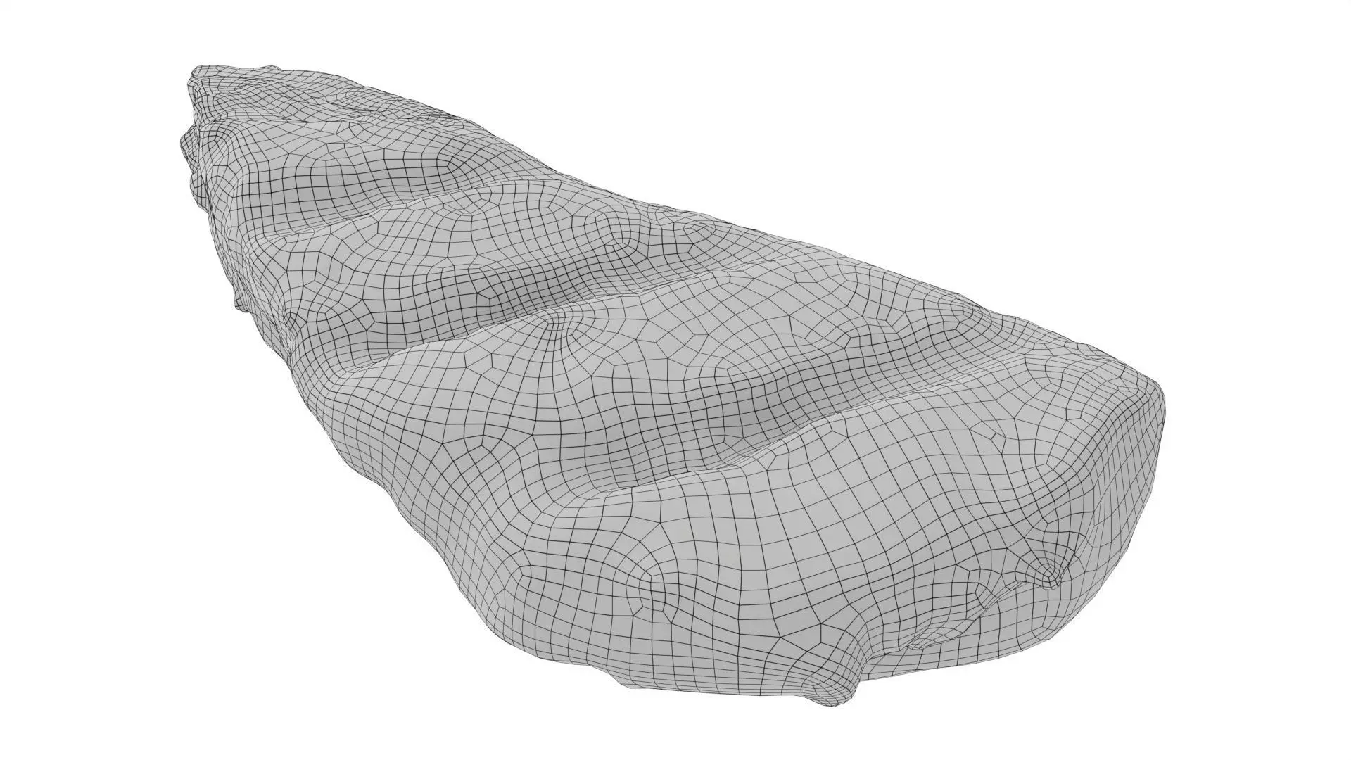 Chicken fillet roasted Low-poly 3D model_6