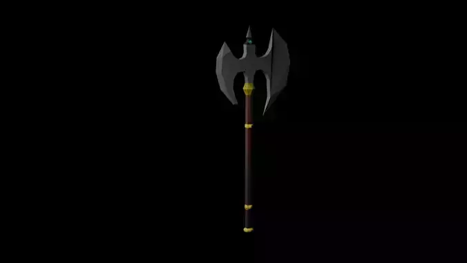 Low Poly Axe