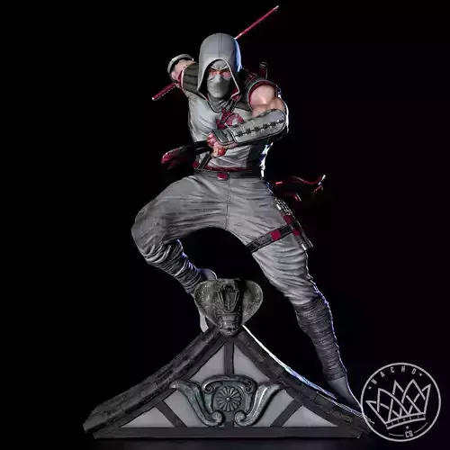 Fan Art - Storm Shadow from GI Joe - plus EXTRA HEAD