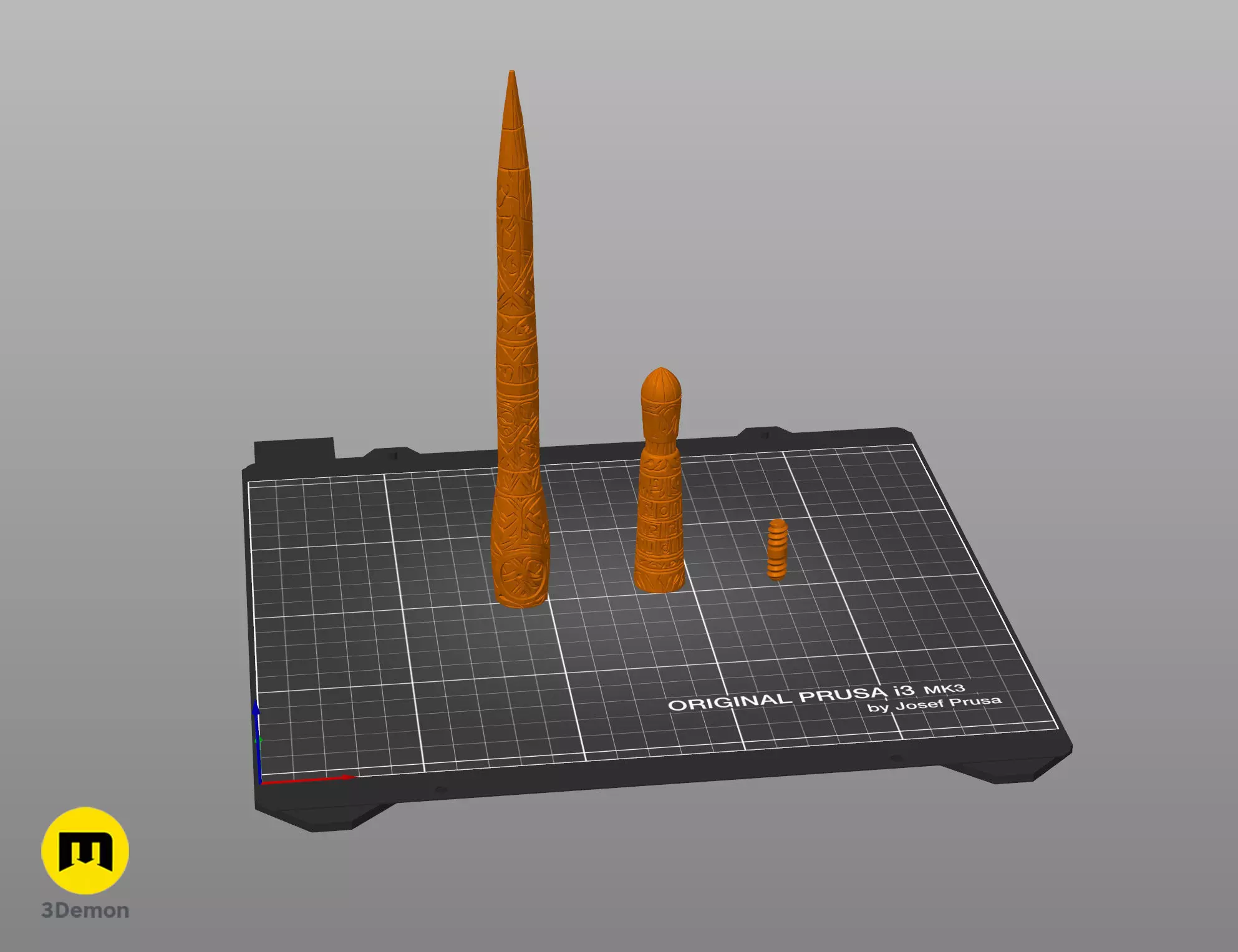 Carlos Clodoaldo wand 3D print model_3