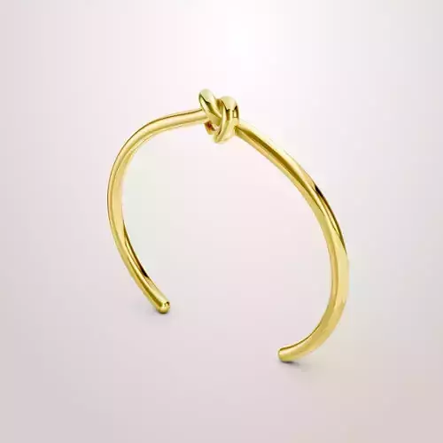 CELINE Knot extra thin bracelet 3D print model