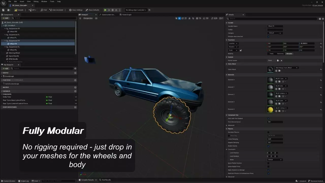 R-Tune Vehicle Low-poly 3D model Low-poly 3D model_2