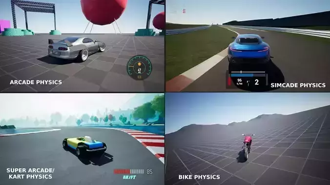 R-Tune Vehicle Low-poly 3D model Low-poly 3D model