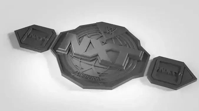 WWE NXT Championship Belt 3D print model
