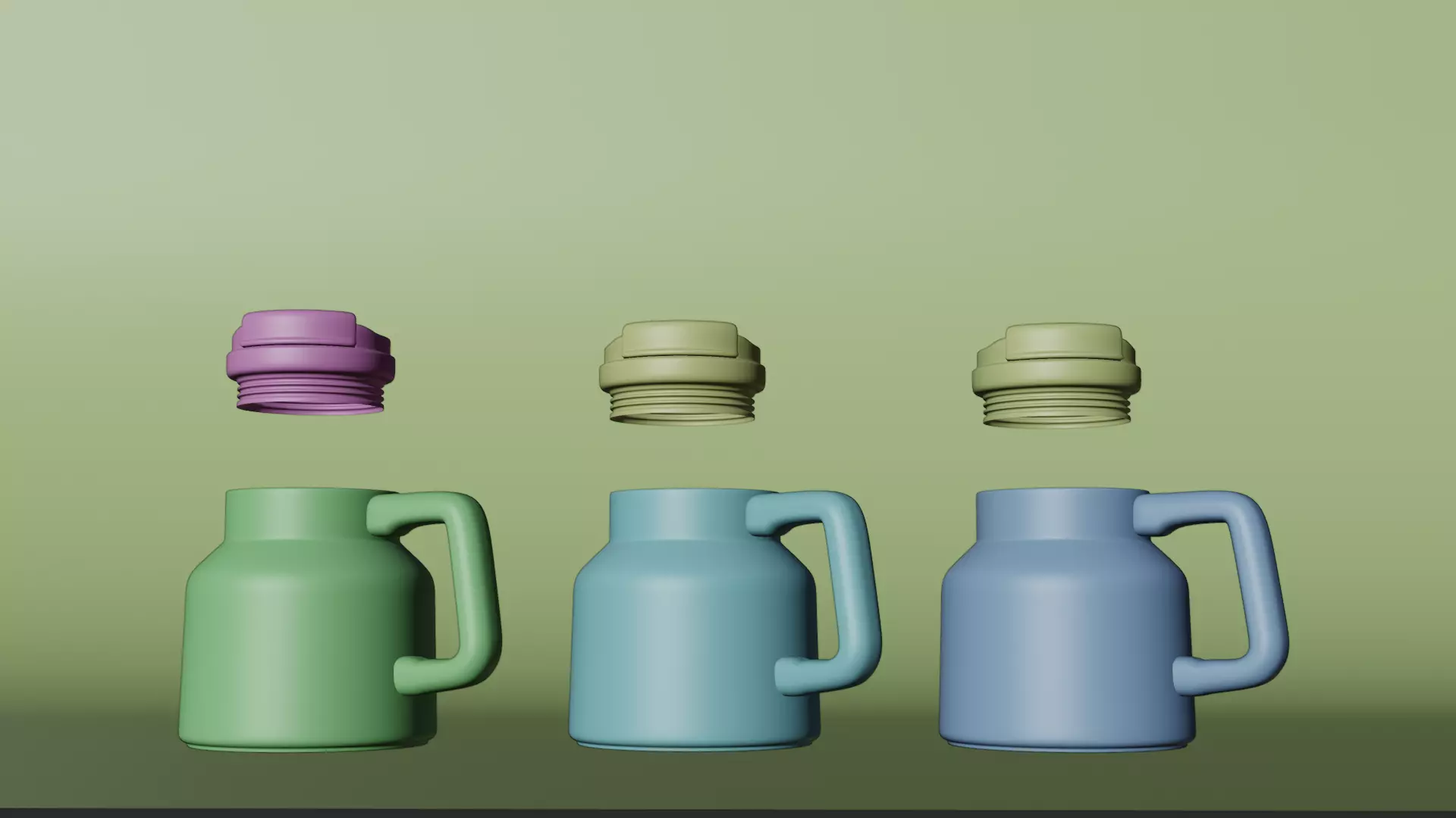 Adventure Tough-To-Tip Admirals Mug 20 OZ 3D model_11