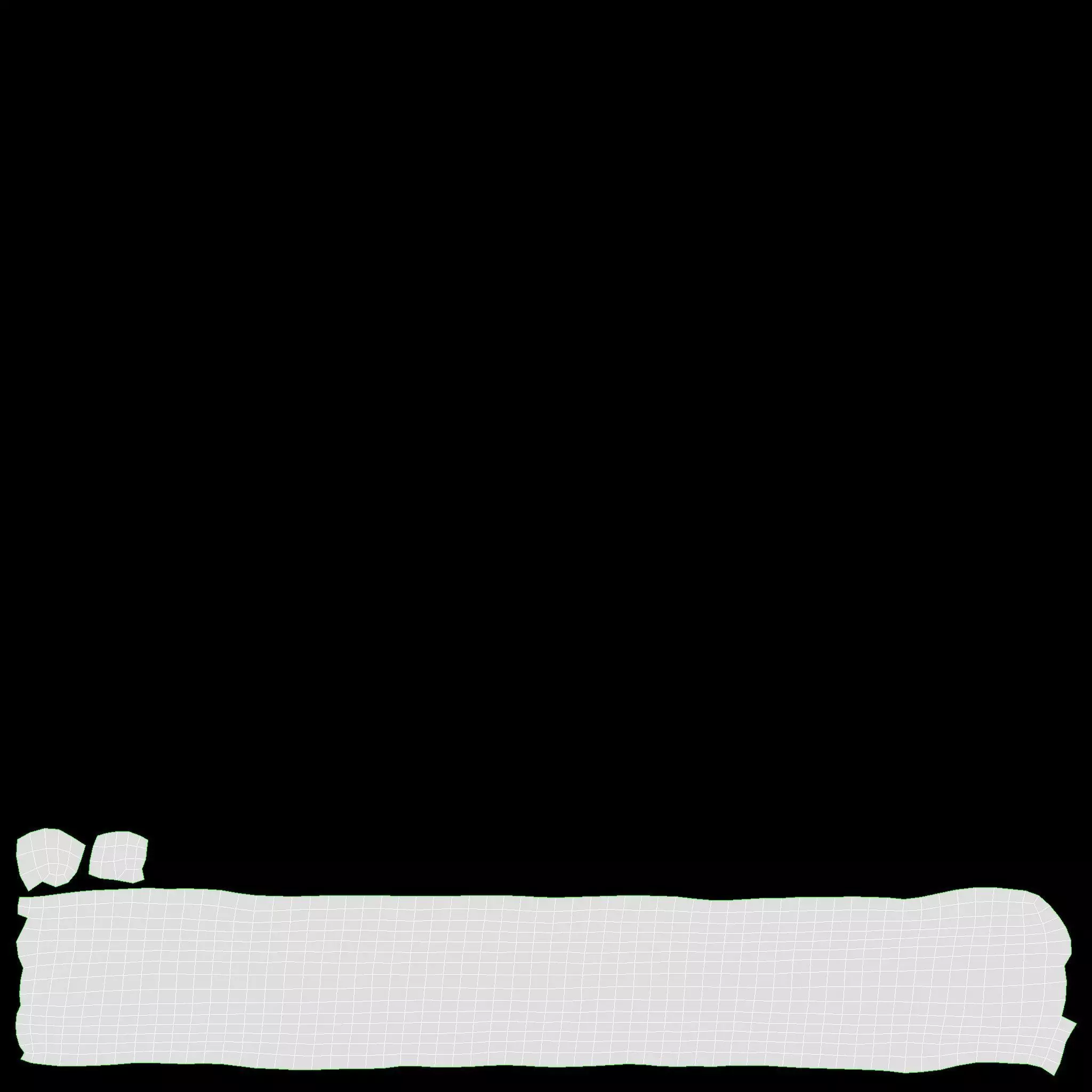 Crispy bread sticks in cup Low-poly 3D model_10