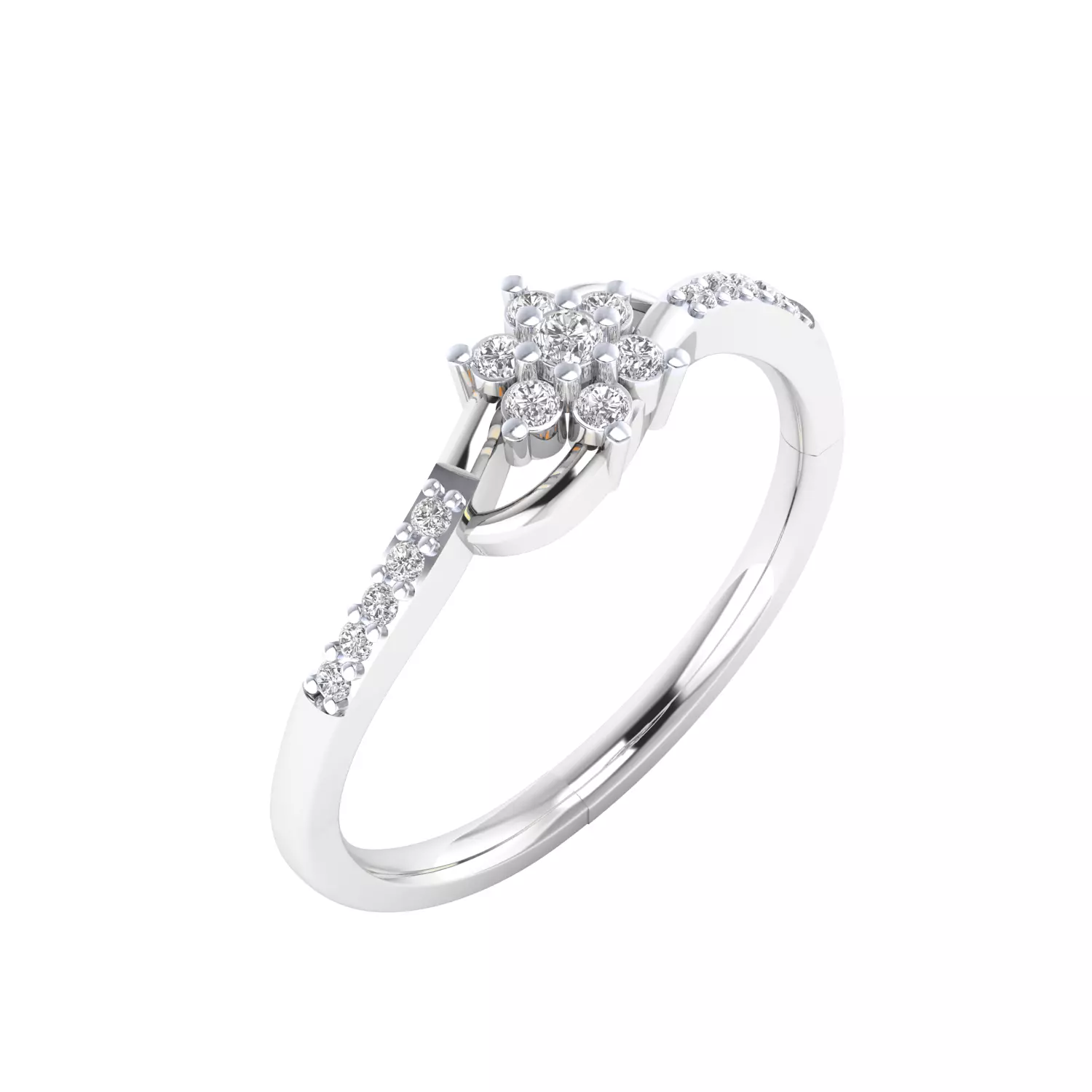  Women Ring Render 3dm STL MTL SLC JCD OBJ FBX Details 3D print model_13