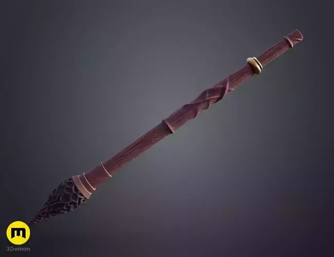 Professor Benedita Dourado wand 3D print model Professor Benedita Dourado wand 3D print model