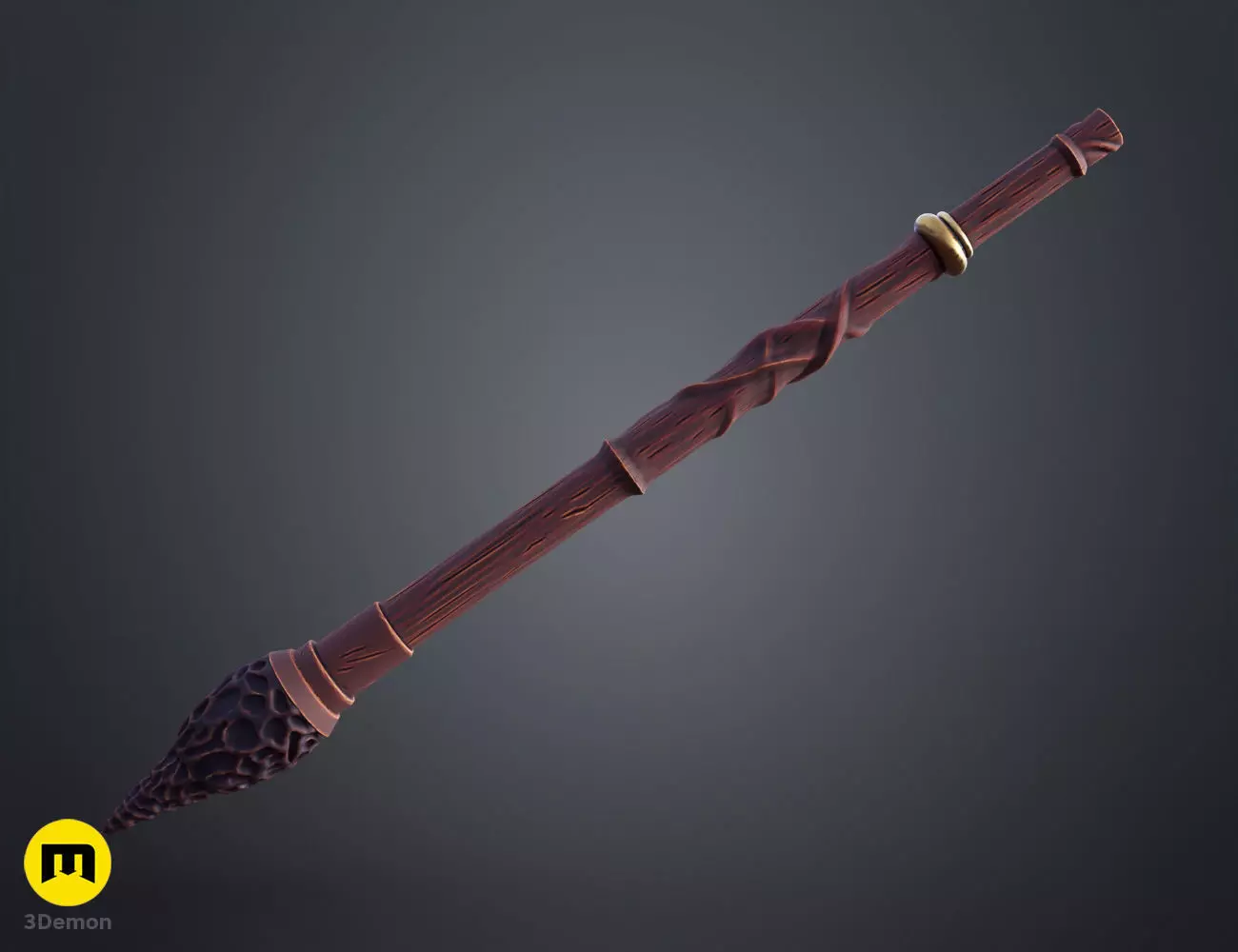 Professor Benedita Dourado wand 3D print model_0