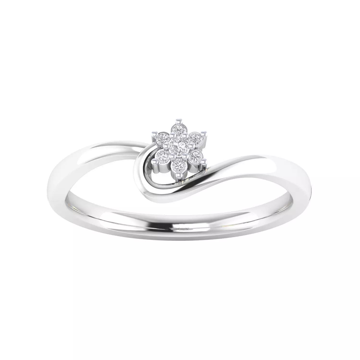 Women Ring Render 3dm STL MTL SLC JCD OBJ FBX Details 3D print model_19