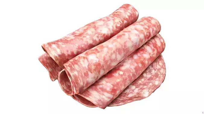 Danish Salami rolled