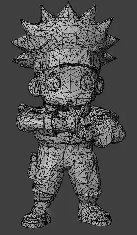 Chibi Naruto 3D Print Model