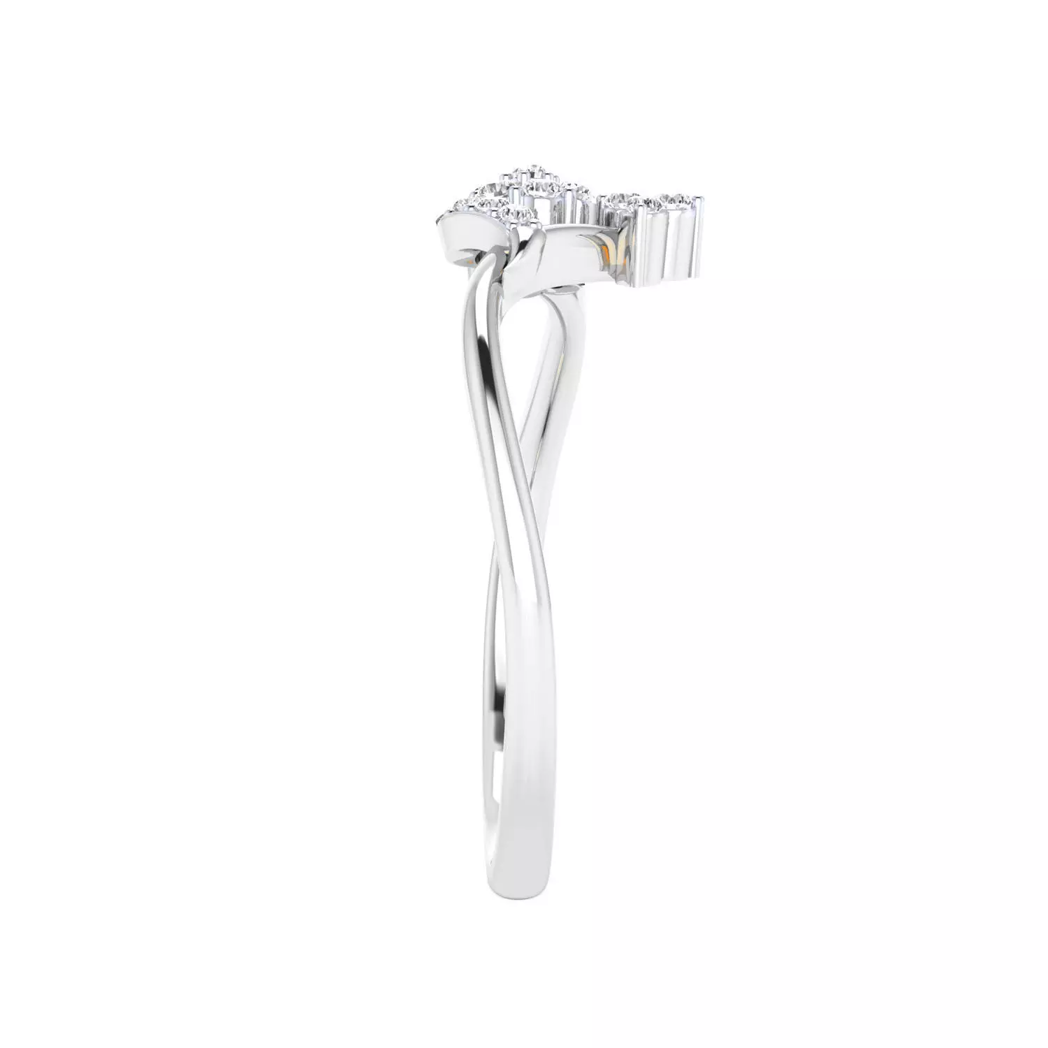 Women Ring Render 3dm STL MTL SLC JCD OBJ FBX Details 3D print model_4