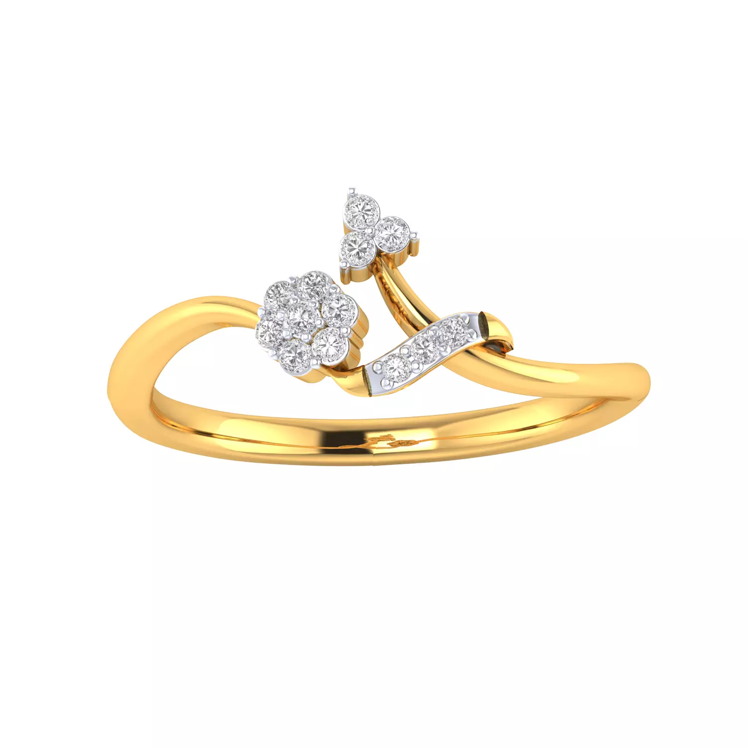 Women Ring Render 3dm STL MTL SLC JCD OBJ FBX Details 3D print model_17