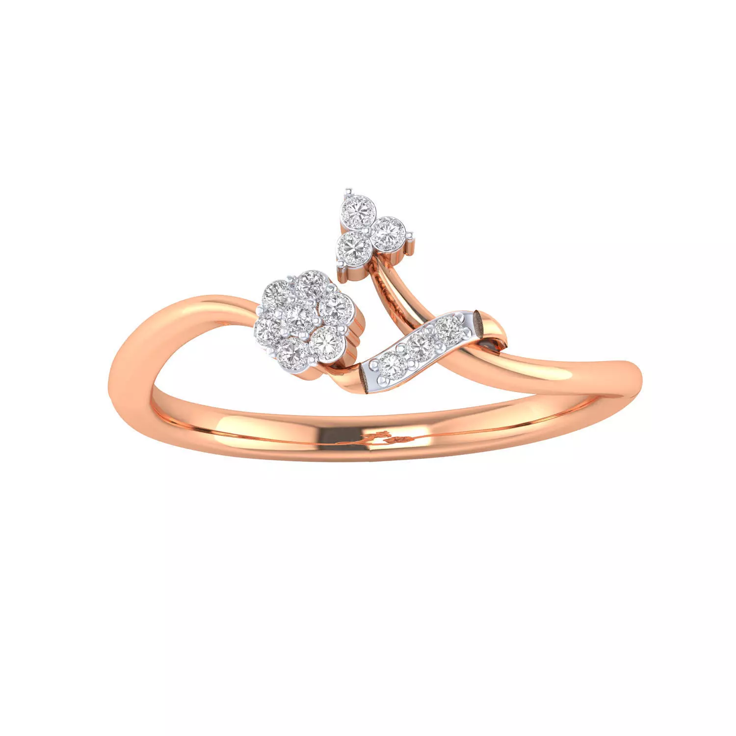 Women Ring Render 3dm STL MTL SLC JCD OBJ FBX Details 3D print model_18