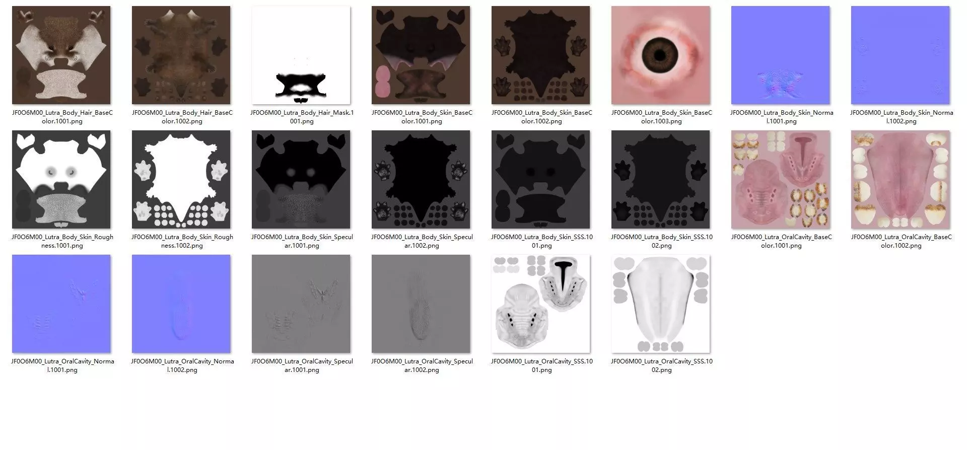 Lutra Animation Blender 3D Model 3D model_18