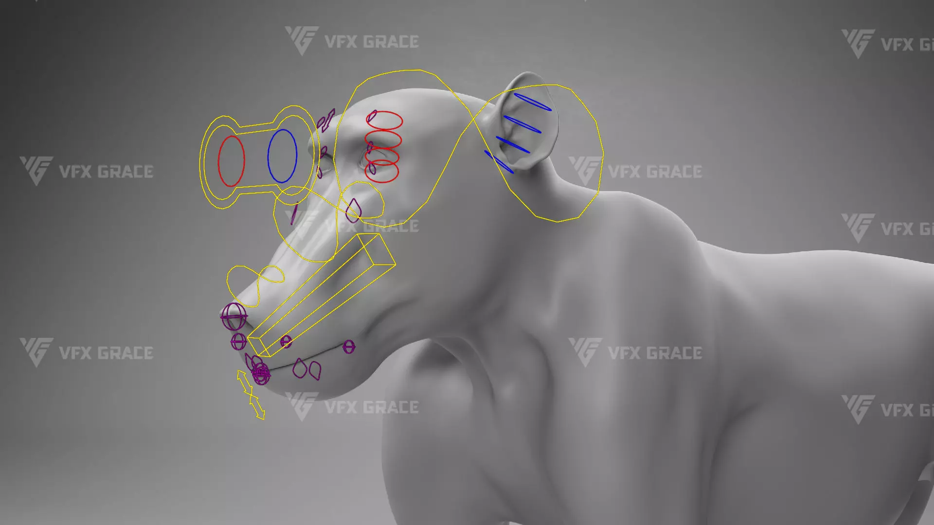 Baboon Animation  Blender 3D Model 3D model_20